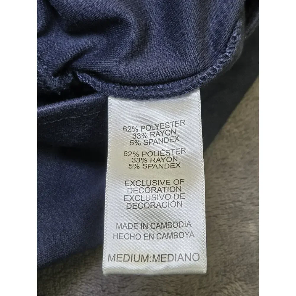 Tommy Bahama Mens Size M Navy Blue Lounge Pants Joggers ZTB97769 Stretch Z2-89